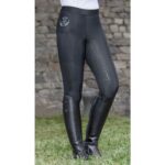 HKM Riding leggings -Mesh- silicone full seat - Image 2