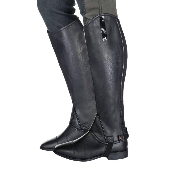 10509_9100_1_10654 HKM Half chaps -Elastic- - Image 1