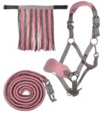 HKM Head collar set with panic hook & fly fringe - Image 2