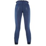 HKM Riding breeches -Summer Denim Easy- 3/4 silicone - Image 2
