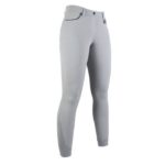 HKM Riding breeches -Equilibrio- Style sil. full seat - Image 3