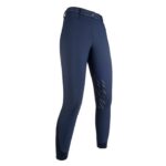 HKM Softshell riding breeches -Elegance-Style silicone knee patch - Image 4