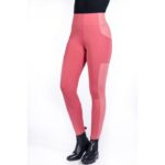 HKM Riding leggings -Mesh- Style silicone full seat