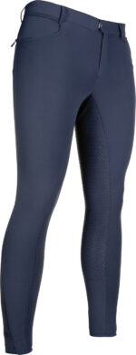 HKM Men's riding breeches -Sportive- sil. full seat