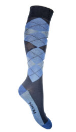 HKM Riding socks -Check Classico - Image 2