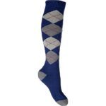 HKM Riding socks checked -Warming up- - Image 2