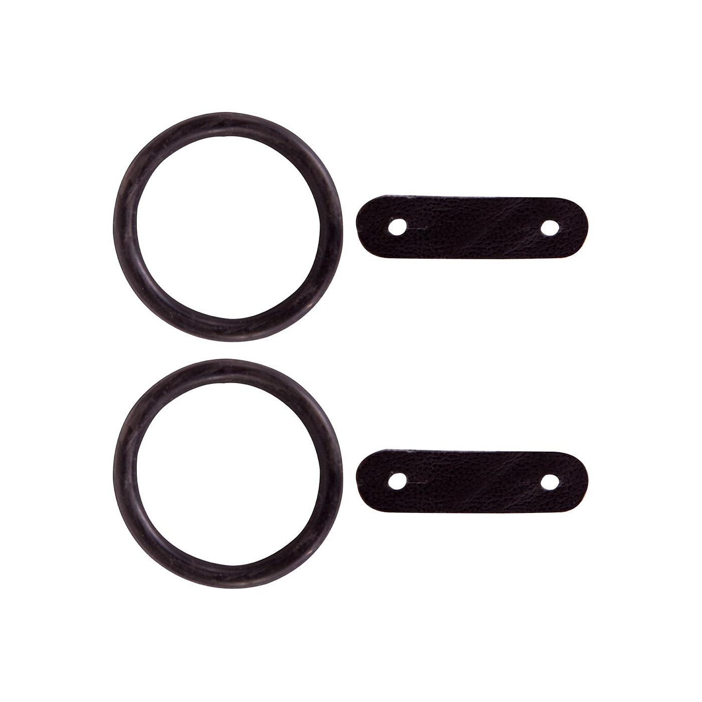 BR Rubber Ring+Leather Straps for Safety Stirrups