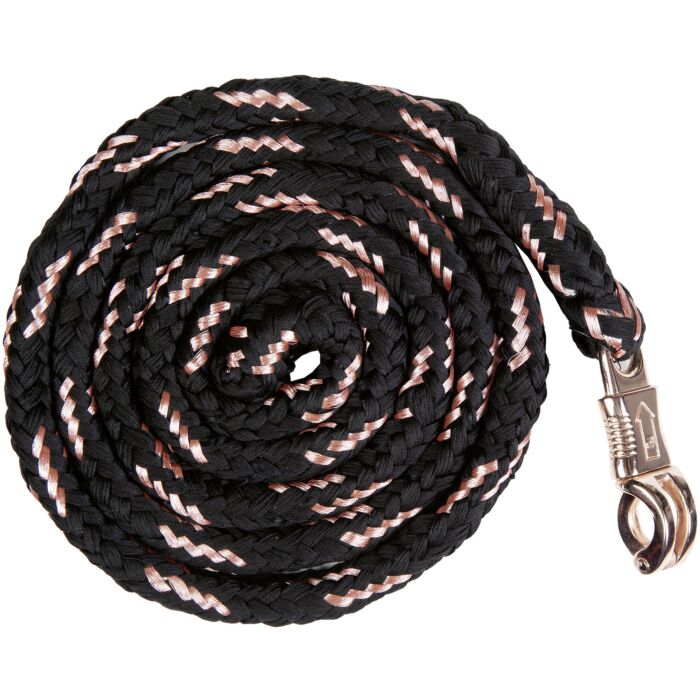 12935_9178_1_33311 HKM Lead rope -Rosegold- with panic hook - Image 1