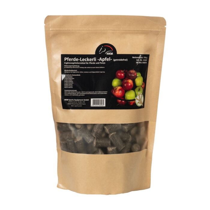 13163_0000_1_60136 HKM Horse titbits with apple flavour grain free, 750 g - Image 1
