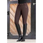 HKM Riding breeches -Monaco Crystal- silicone full seat - Image 7