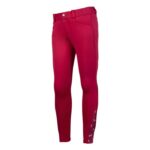 HKM Riding breeches -Allure Cheval- silicone knee patch - Image 3