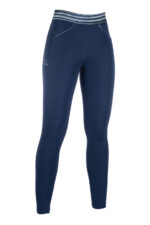 HKM Riding leggings -Pull on- silicone full seat - Image 2