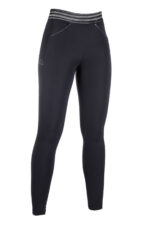 HKM Riding leggings -Pull on- silicone full seat