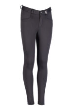 HKM Riding breeches -Anni- silicone knee patch - Image 3