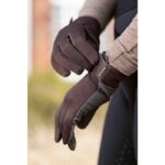 HKM Riding gloves -Basil- softshell - Image 4
