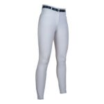 HKM Riding breeches -Monaco- Style silicone knee patch - Image 2