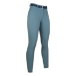 HKM Riding breeches -Monaco- Style silicone knee patch - Image 6