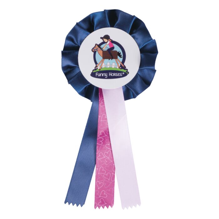 13770_6900_1_54069 HKM Competition rosette -Funny Horses- - Image 1