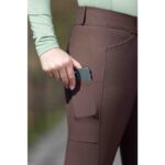 HKM Riding breeches -Helene- silicone knee patch - Image 19