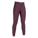 HKM Riding breeches -Helene- silicone knee patch - Image 14