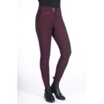 HKM Riding breeches -Helene- silicone knee patch - Image 16