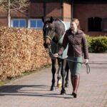 HKM Riding breeches -Helene- silicone knee patch - Image 8