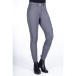 HKM Riding breeches -Helene- silicone knee patch - Image 4