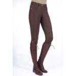 HKM Riding breeches -Luna- silicone knee patch - Image 10