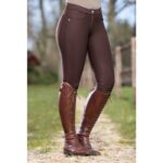 HKM Riding breeches -Luna- silicone knee patch - Image 8