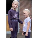 HKM Riding leggings -Lola- silicone knee patch - Image 3