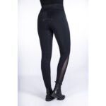 HKM Riding leggings -Edinburgh Mesh- silicone full seat - Image 4