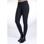 HKM Riding breeches -Savona- Style silicone full seat - Image 4