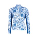 HKM Functional shirt -Blue Flower-
