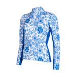 HKM Functional shirt -Blue Flower- - Image 5
