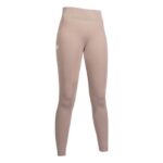 HKM Riding leggings -Lavender Bay- silicone knee patch - Image 2