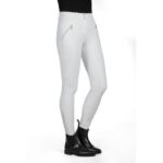 HKM Riding breeches -Lia High Waist- sil. full seat - Image 14