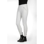 HKM Riding breeches -Lia High Waist- sil. full seat - Image 13