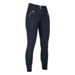HKM Riding breeches -Lia High Waist- sil. full seat - Image 8