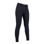 HKM Riding breeches -Savona- Style silicone knee patch