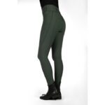 HKM Riding leggings -Jil High Waist- sil. knee patch - Image 15