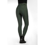 HKM Riding leggings -Jil High Waist- sil. knee patch - Image 18