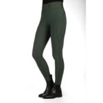 HKM Riding leggings -Jil High Waist- sil. knee patch - Image 17