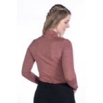 HKM Functional shirt -Rosewood Melange- - Image 5