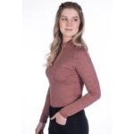 HKM Functional shirt -Rosewood Melange- - Image 6