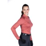 HKM Functional shirt -Rosewood Allover Print- - Image 4