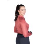 HKM Functional shirt -Rosewood Allover Print- - Image 3