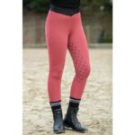 HKM Riding leggings -Ruby- silicone full seat - Image 4