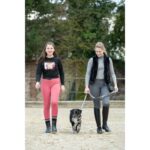 HKM Riding leggings -Ruby- silicone full seat - Image 2