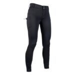 HKM Riding breeches -Ruby- silicone full seat - Image 7