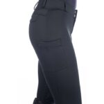 HKM Riding breeches -Ruby- silicone full seat - Image 5